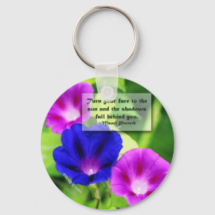 Inspiration - Morning Glories Keychain