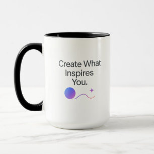 Inspiration Mug for Creatives – Minimal Design