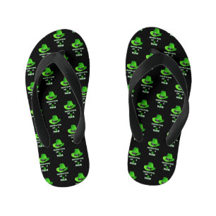 Inspiration Of A Man 17 Day Saint March Patricks Kid's Flip Flops