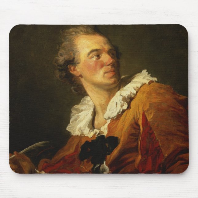 Inspiration (oil on canvas) mouse mat (Front)