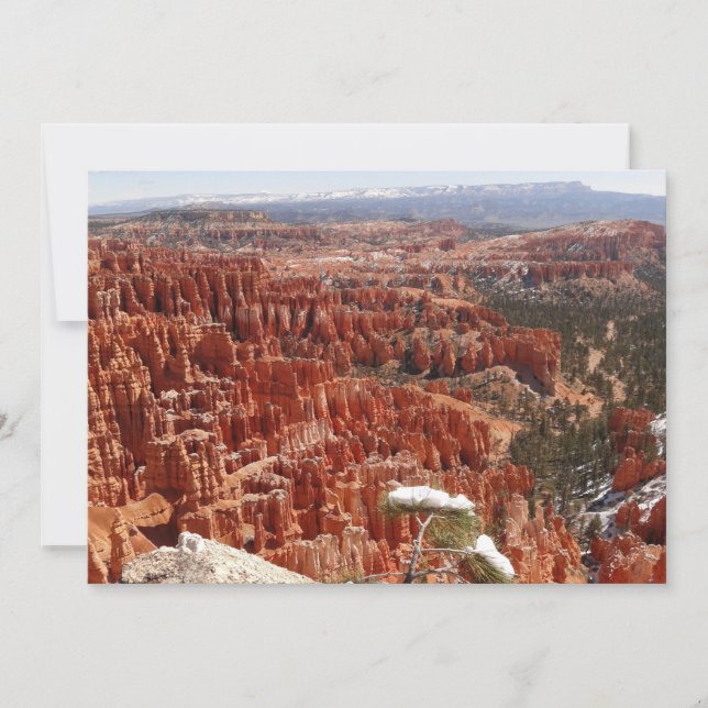 Inspiration Point at Bryce Canyon I Card (Front)