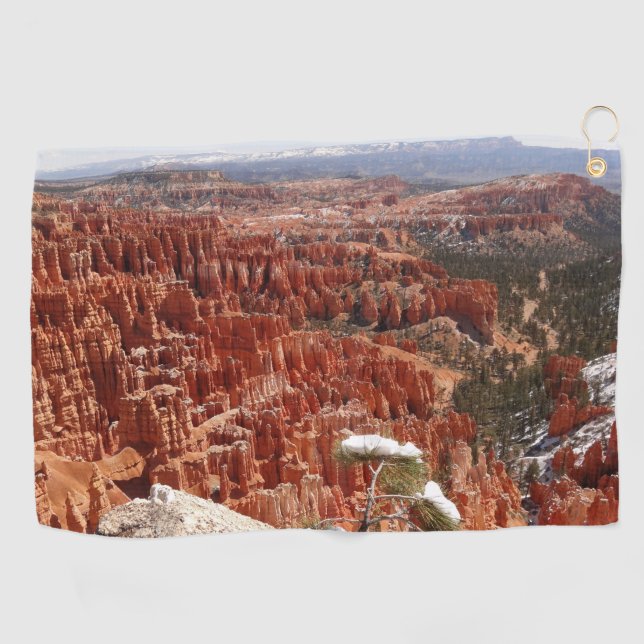 Inspiration Point at Bryce Canyon I Golf Towel (Horizontal)