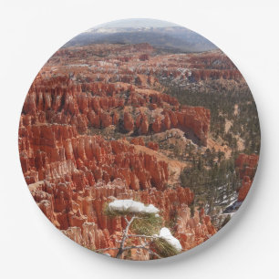 Inspiration Point at Bryce Canyon I Paper Plate