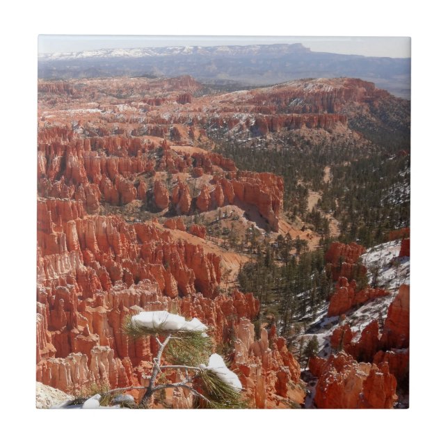 Inspiration Point at Bryce Canyon I Tile (Front)