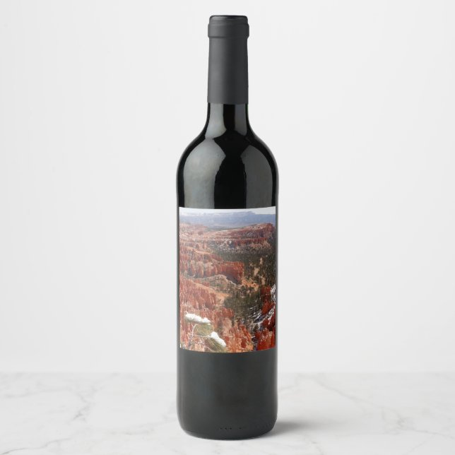 Inspiration Point at Bryce Canyon I Wine Label (Front)
