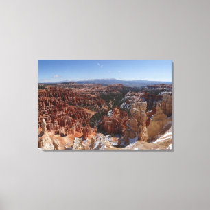 Inspiration Point at Bryce Canyon II Canvas Print
