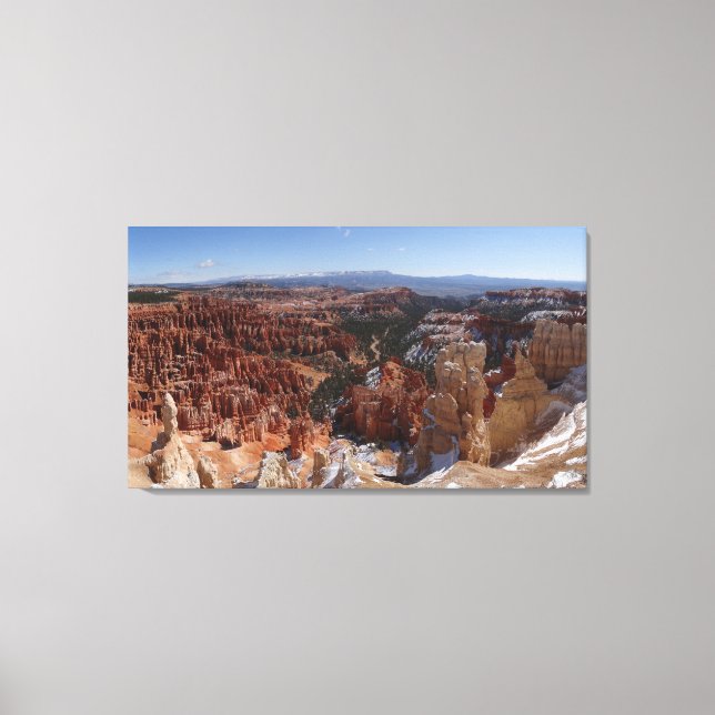 Inspiration Point at Bryce Canyon II Canvas Print (Front)