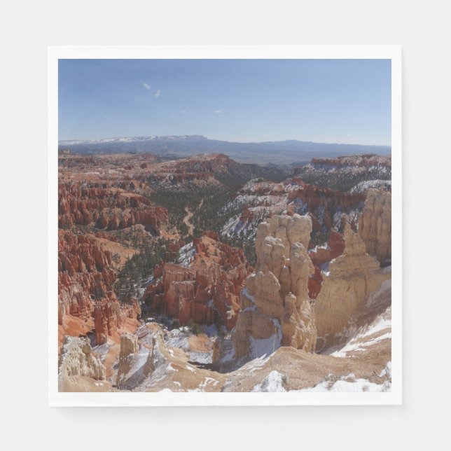 Inspiration Point at Bryce Canyon II Napkin (Front)