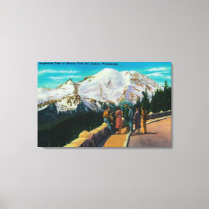 Inspiration Point at Sunrise Park Canvas Print