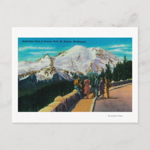 Inspiration Point at Sunrise Park Postcard