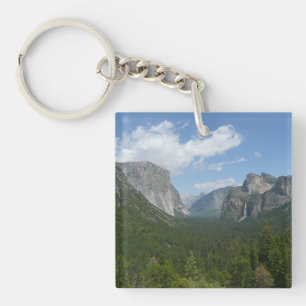 Inspiration Point in Yosemite National Park Key Ring