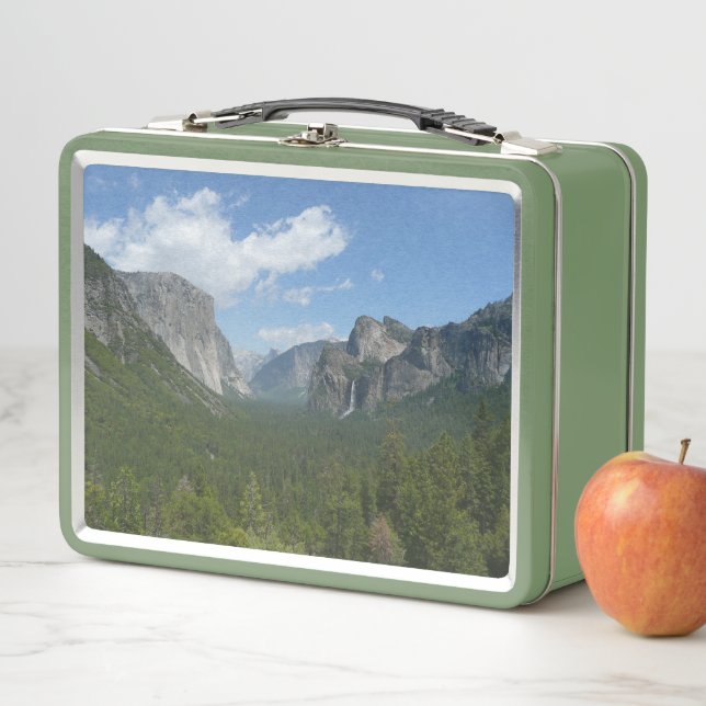 Inspiration Point in Yosemite National Park Metal Lunch Box (In Situ)
