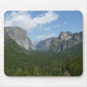 Inspiration Point in Yosemite National Park Mouse Mat
