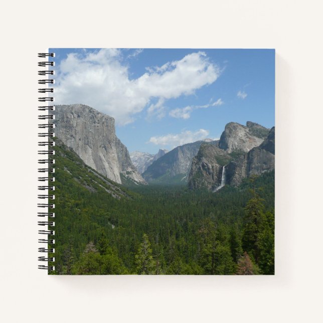 Inspiration Point in Yosemite National Park Notebook (Front)
