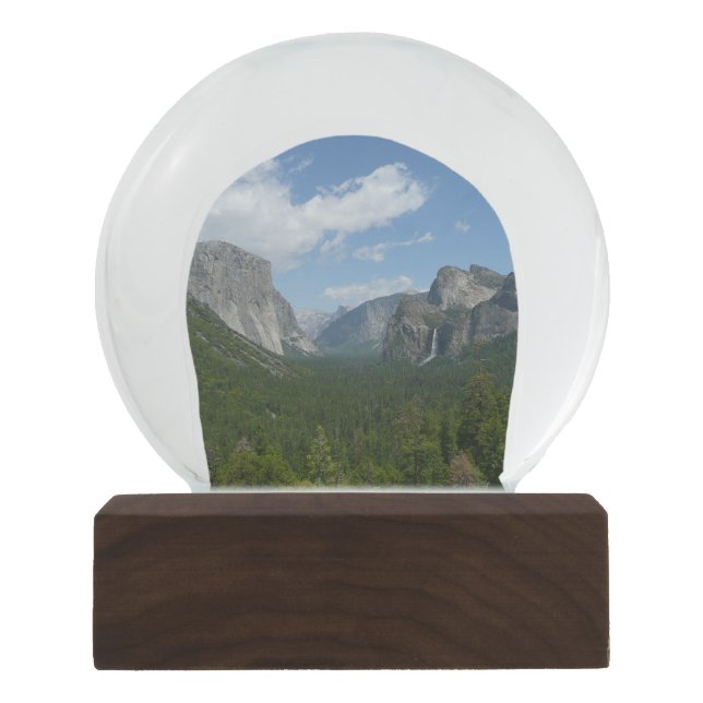 Inspiration Point in Yosemite National Park Snow Globe (Front)