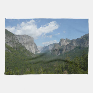 Inspiration Point in Yosemite National Park Tea Towel