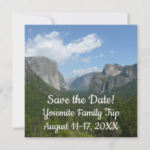 Inspiration Point in Yosemite Save the Date