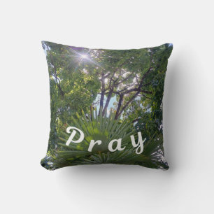 Inspiration: "Pray" Cushion