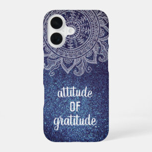 Inspiration Quote Motivational Attitude Gratitude iPhone 16 Case