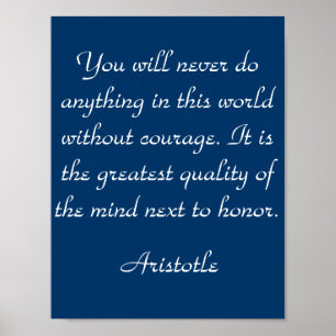 Inspiration Quote Poster Art Print