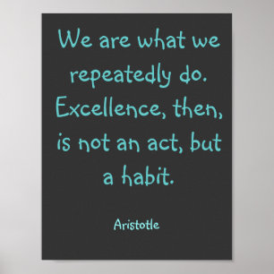Inspiration Quote Poster Art Print
