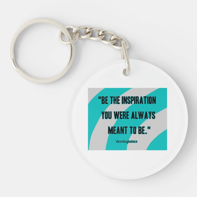 Inspiration Round Keychain (Front)