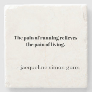 Inspiration runners stone coaster