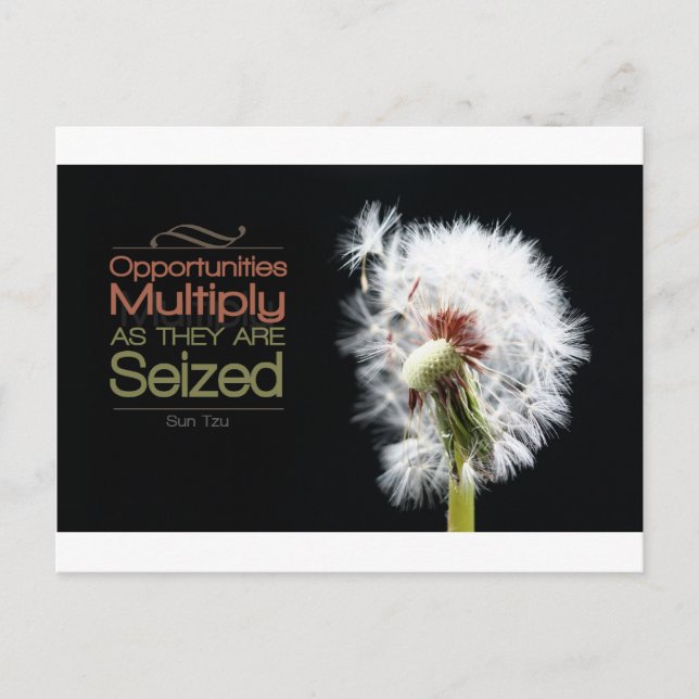 Inspiration | Sun Tzu Postcard (Front)