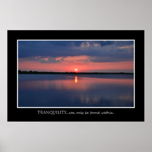 Inspiration Tranquillity Poster 36 x 24