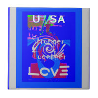 Inspiration USA We Are Stronger Together With Love