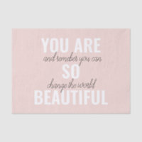 Inspiration You Are So Beautiful Positive Quote