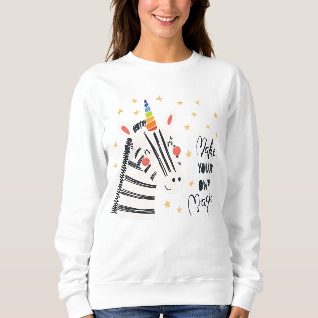 Inspiration Zebri-corn Sweatshirt (Front)