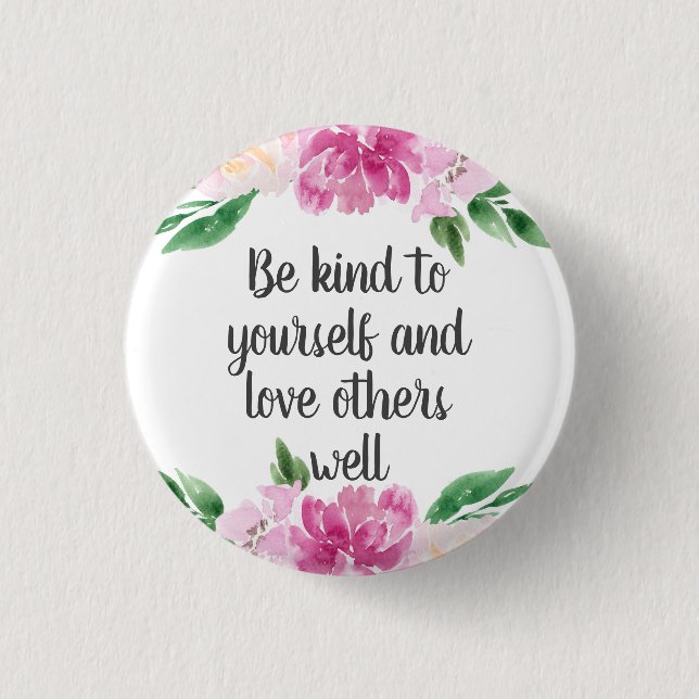Inspirational    3 cm round badge (Front)
