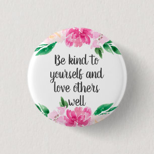 Inspirational    3 cm round badge