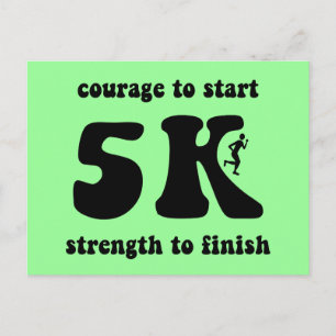 Inspirational 5K Postcard