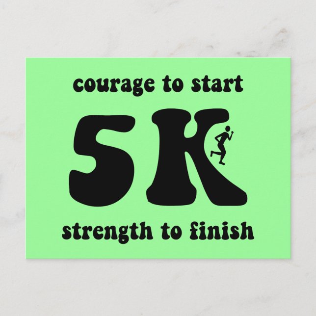 Inspirational 5K Postcard (Front)