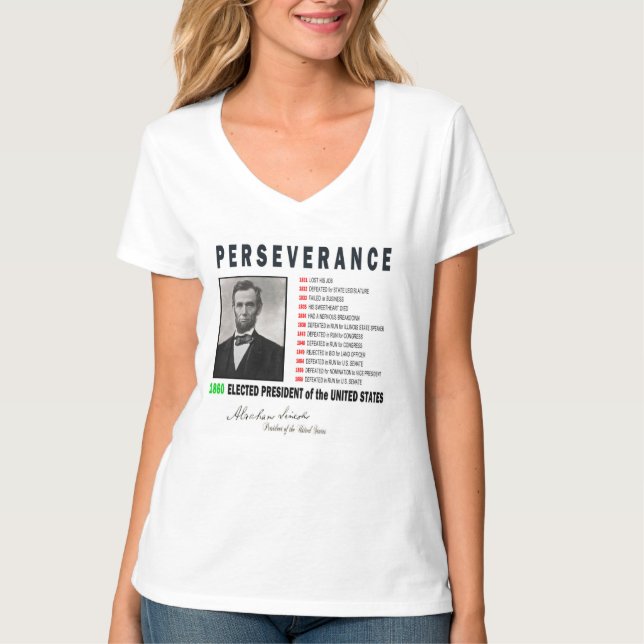 INSPIRATIONAL ABRAHAM LINCOLN T-Shirt (Front)