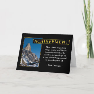 Inspirational Achievement Greeting Cards