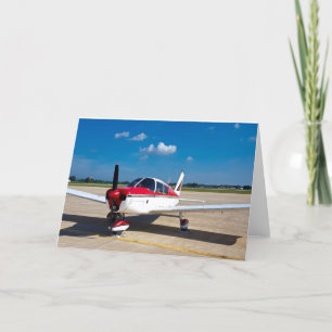 Inspirational  Aeroplane Greeting Card