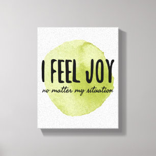 inspirational affirmations for hard workers canvas print