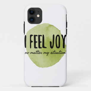 inspirational affirmations for hard workers iPhone 11 case