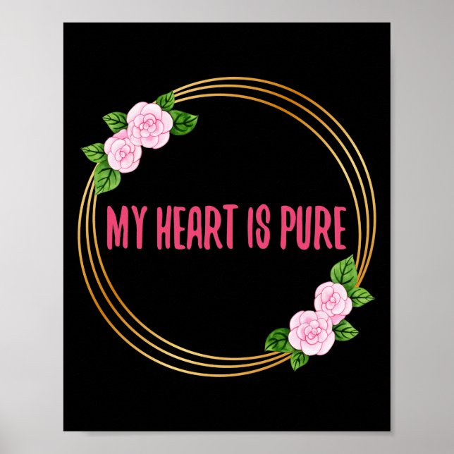 inspirational affirmations for life poster (Front)