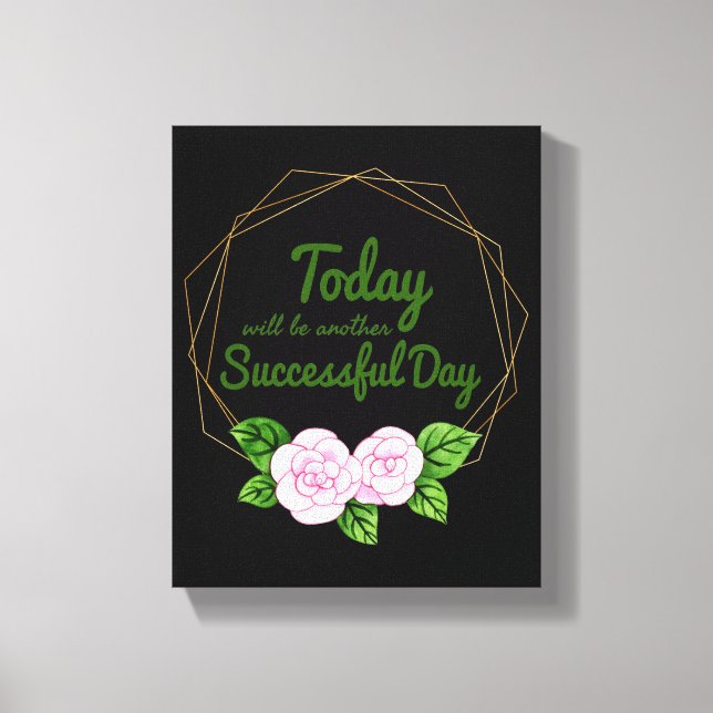 inspirational affirmations for self care,self love canvas print (Front)