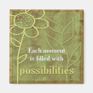 Inspirational Affirmations-Possibilities Magnet