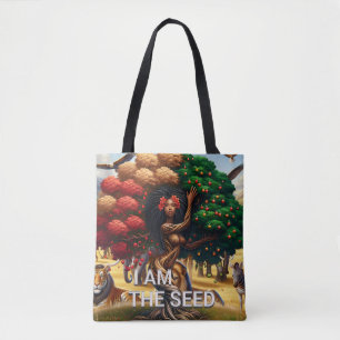 Inspirational African American Woman Quote Tote 