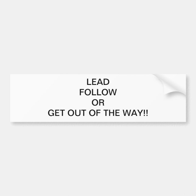 inspirational, American Bumper Sticker (Front)