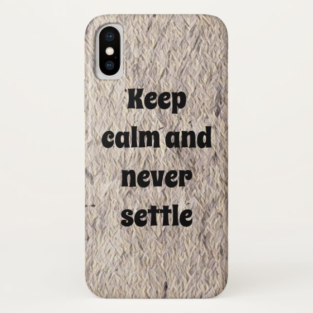 Inspirational and motivational phrase Case-Mate iPhone case (Back)