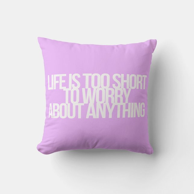 Inspirational and motivational quotes cushion (Front)