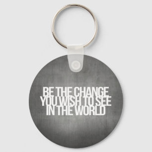 Inspirational and motivational quotes key ring