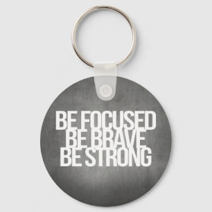Inspirational and motivational quotes key ring